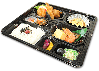 季節の折詰仕出し弁当 1,500円（税別）